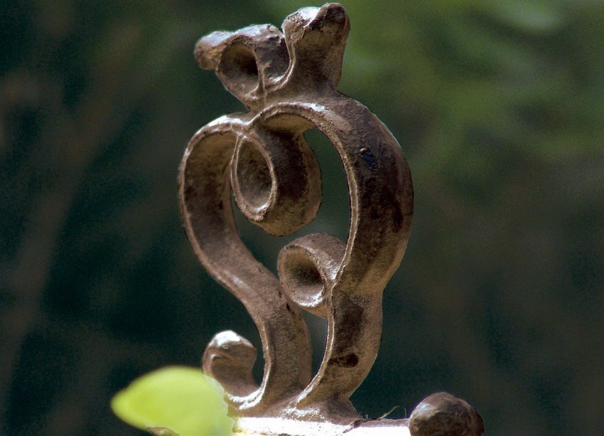 Garden Line Rusted Finish - www.Shopthatapp.com