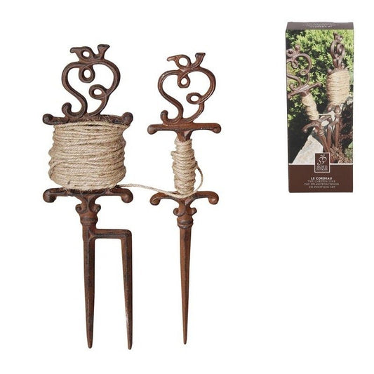 Garden Line Rusted Finish - www.Shopthatapp.com