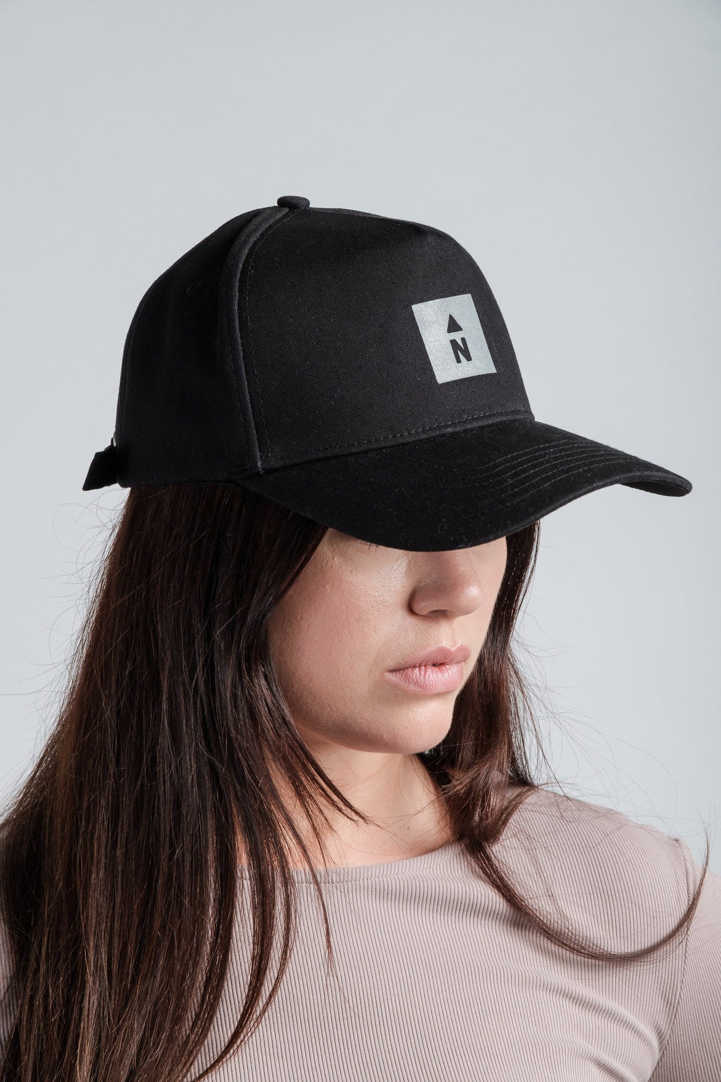 Water-Resistant Cap with Reflective "N" - www.Shopthatapp.com #