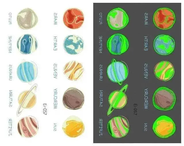 Waterproof kids aerospace luminous tattoo stickers - www.Shopthatapp.com