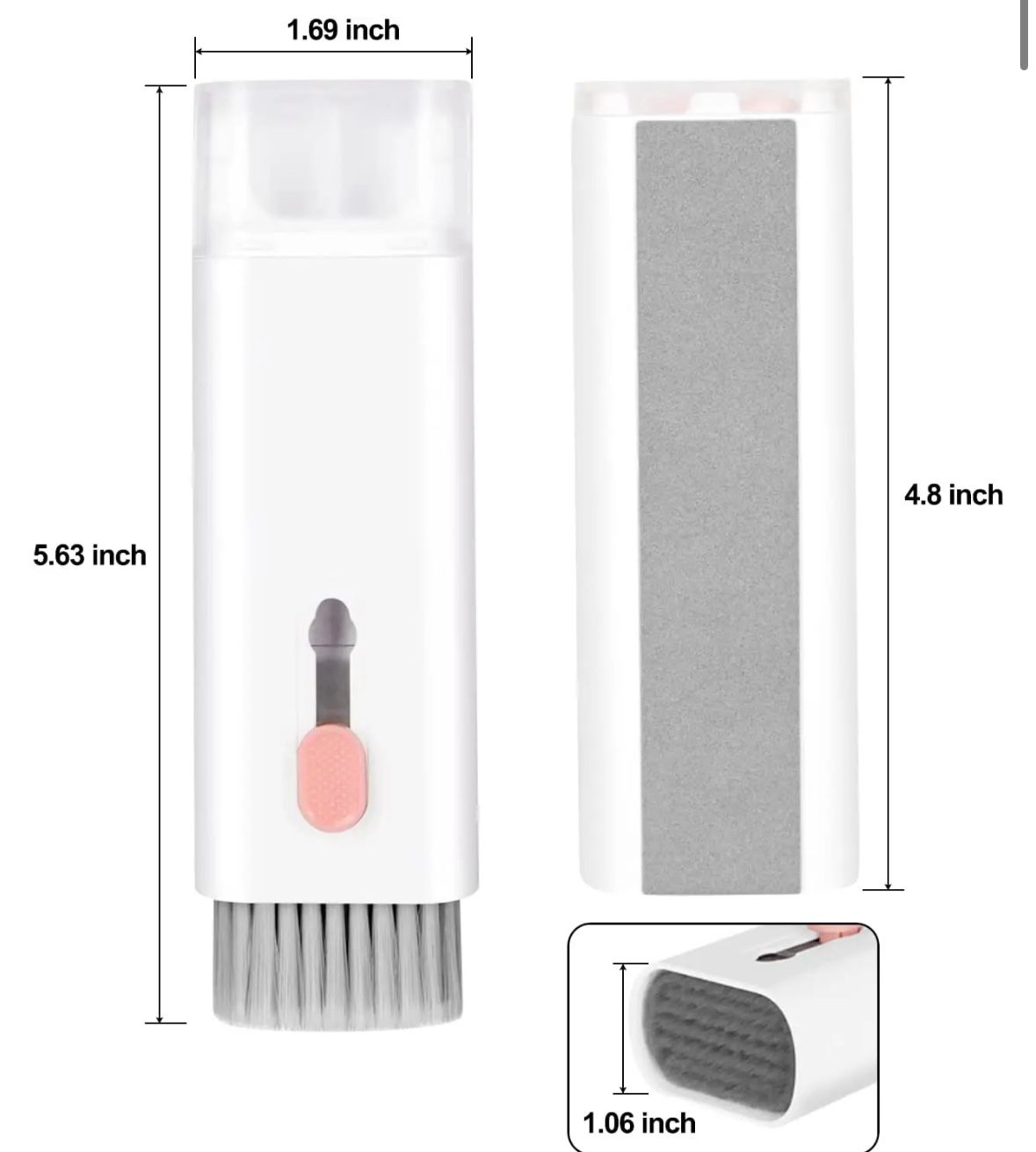 Kit de nettoyage 7 en 1 pour clavier, écouteurs, appareils électroniques, brosse de nettoyage pour ordinateur et téléphone