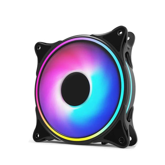 120mm PC Computer Case Fan Cooling Cooler 6PIN Adjustable RGB Led 12cm Mute Ventilador 5V DC ARGB Fans Adjust Speed Aura Sync Black / White - www.Shopthatapp.com