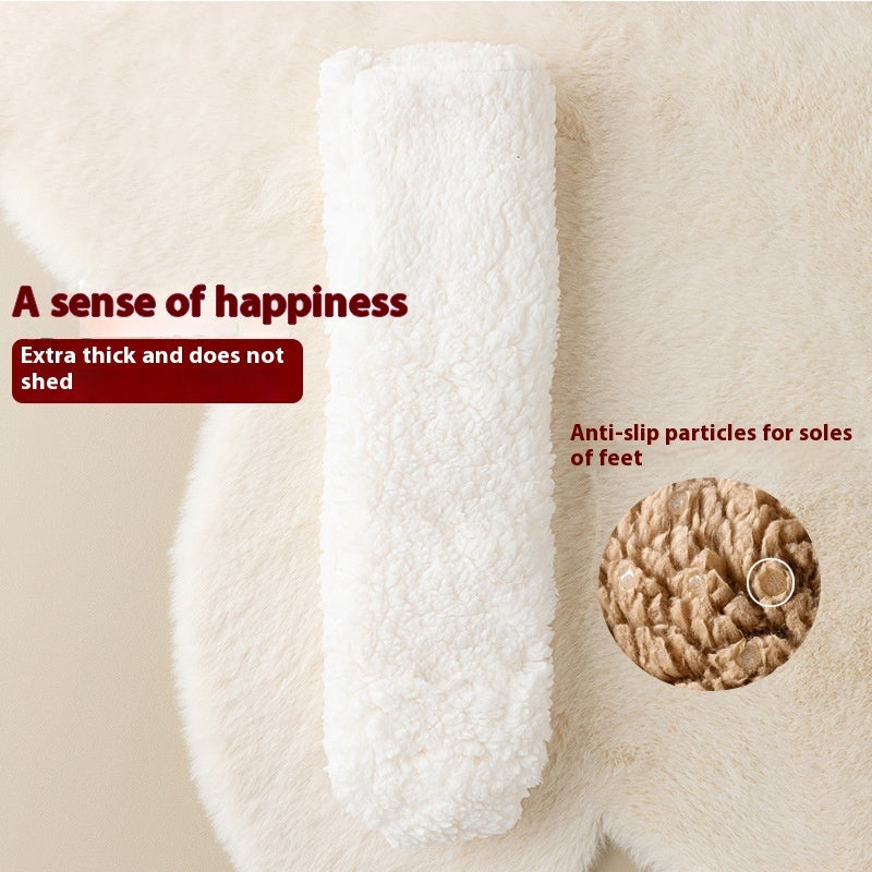 Winter Floor Socks Velvet Thicken Warm Coral Velvet Cute Socks Japanese-style Home Footwear Non-slip Socks New Year Gifts Winter Gadgets - www.Shopthatapp.com