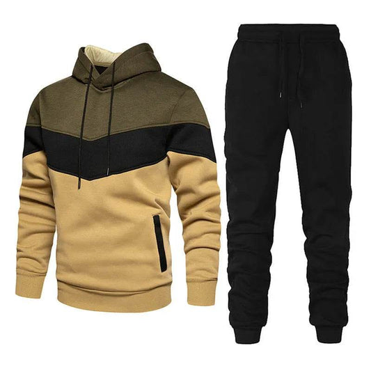 Winter Sweatsuit – Hooded Cotton Blend Sports Set for Men & Women - www.Shopthatapp.com #