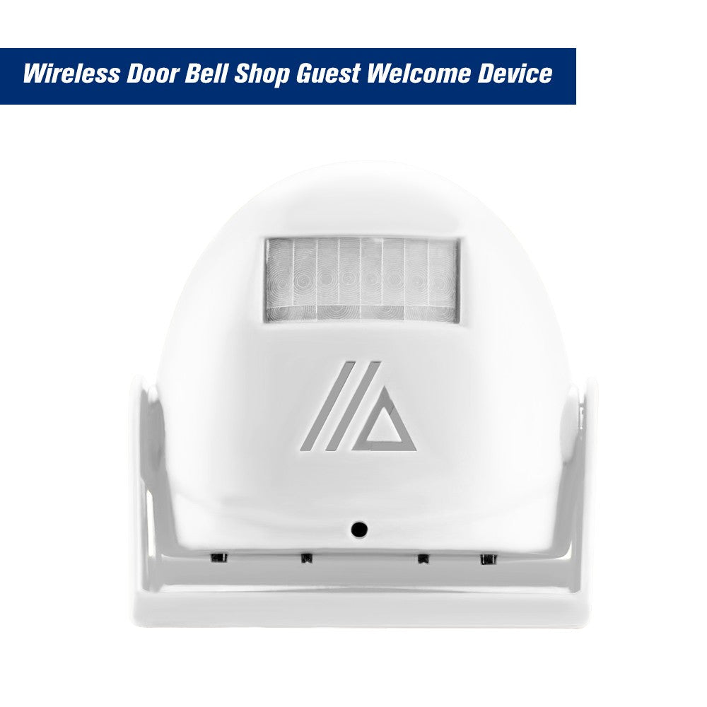 Wireless Door Bell Shop Guest Welcome Device Infrared Motion Sensor Home Anti-theft Alarm,Yellow-Home decor-www.Shopthatapp.com-Hotbuys