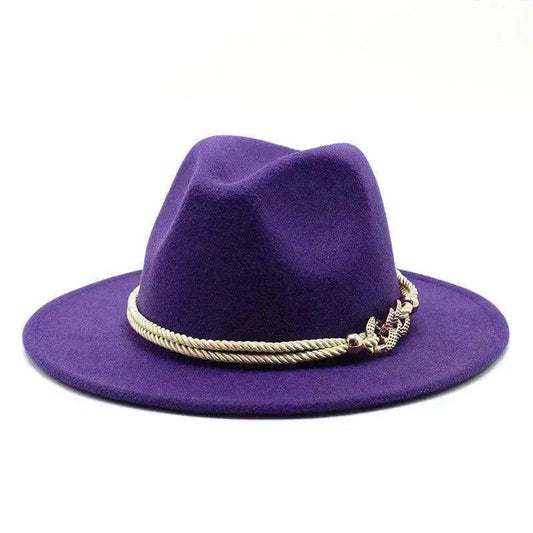 Women's Fedora Hats British Vintage Accessories - www.Shopthatapp.com #