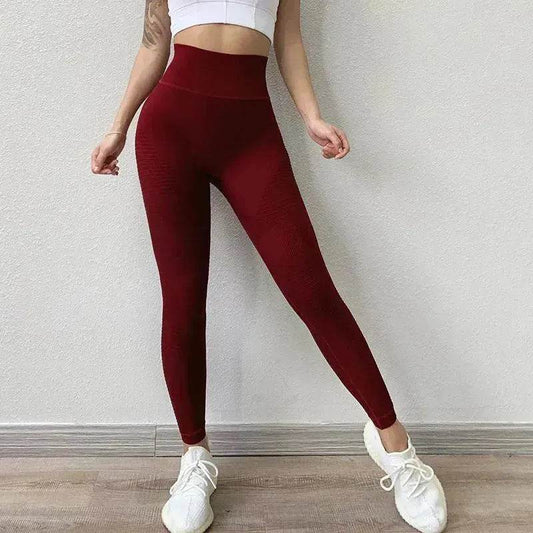 Women's high waist tummy gym pants - www.Shopthatapp.com #