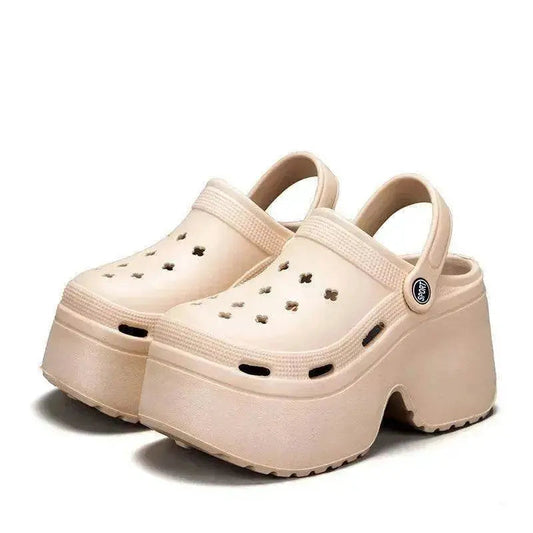 Women's Hole Shoes Summer Wear Leopard Print - www.Shopthatapp.com