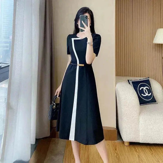 Women's Mid-Length Fashion Dress - www.Shopthatapp.com