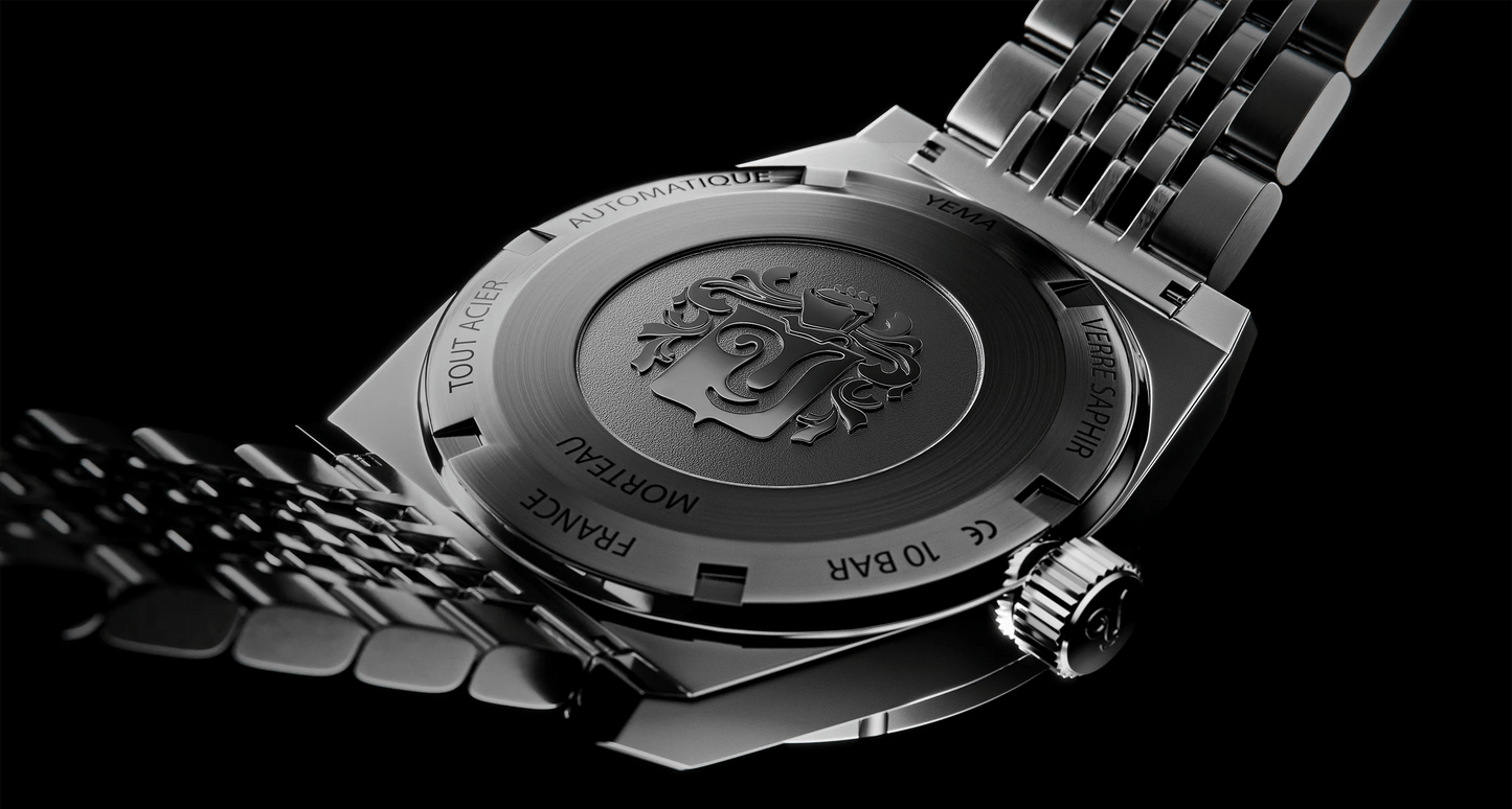 YEMA Urban Sport Rallygraf 39mm Brown Leather | YRAL23-AU34S - www.Shopthatapp.com