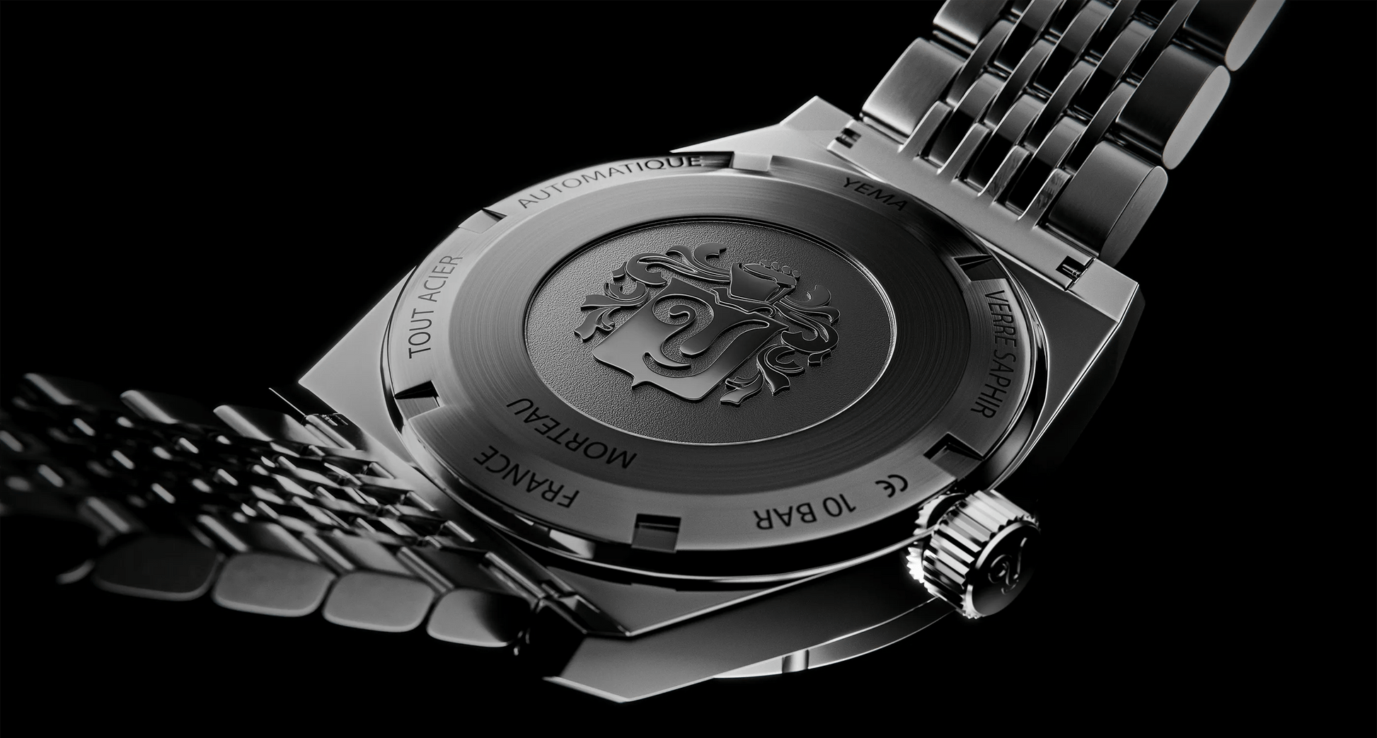 YEMA Urban Sport Rallygraf 39mm Brown Leather | YRAL23-AU34S - www.Shopthatapp.com