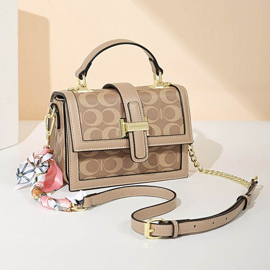 Vintage Printed PVC leather Shoulder Crossbody Bag for women - www.Shopthatapp.com