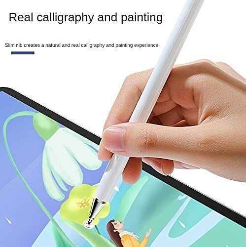 Stylus Pen With Disc Tip & Magnetic Cover Compatible With Tablet iOS & Surface - www.Shopthatapp.com
