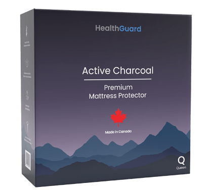 Active Charcoal Mattress Protector - www.Shopthatapp.com
