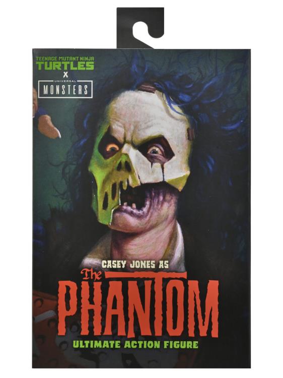 Universal Monsters x Teenage Mutant Ninja Turtles Ultimate Casey Jones as The Phantom of the Opera - www.Shopthatapp.com