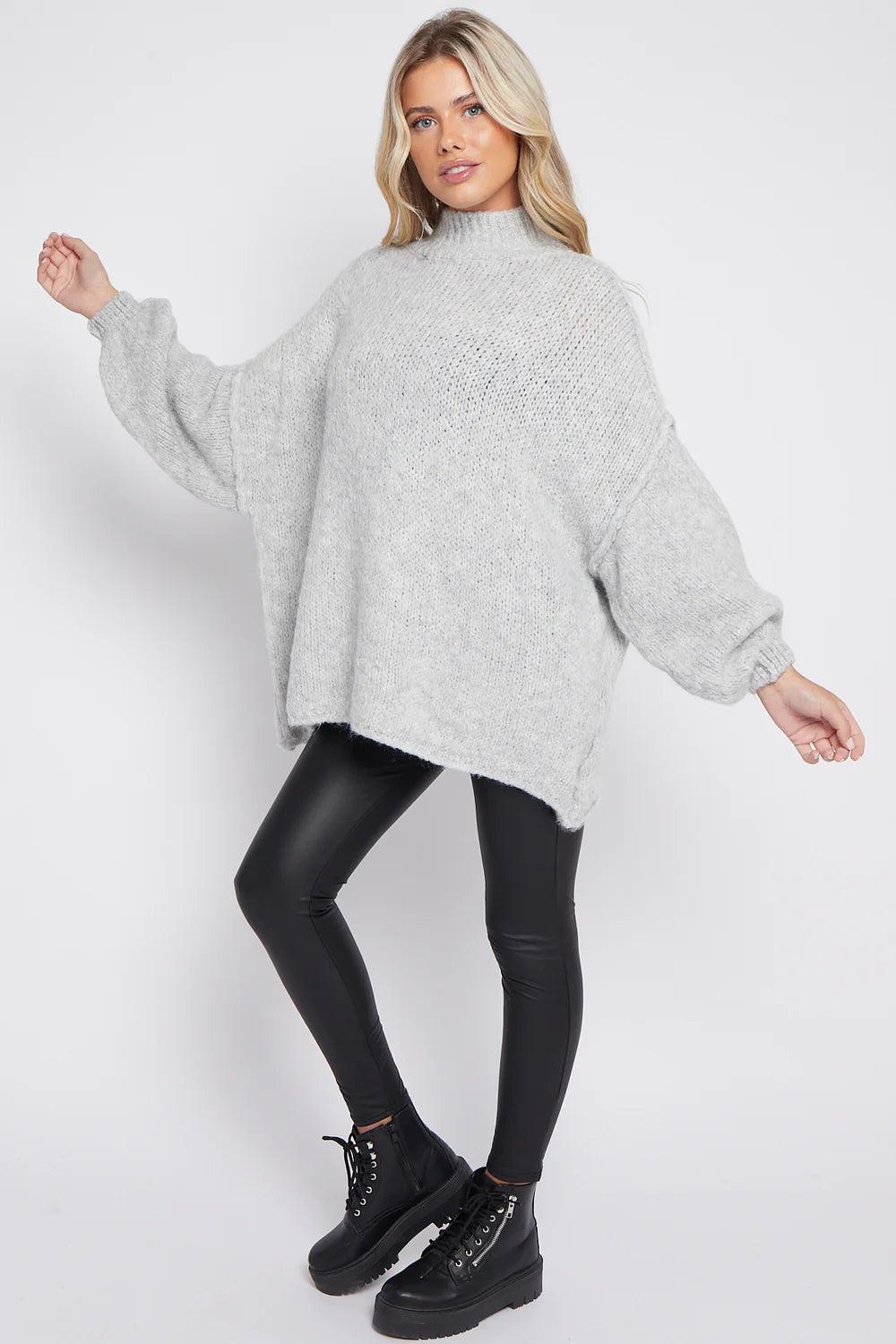Pull à manches bouffantes Allegra