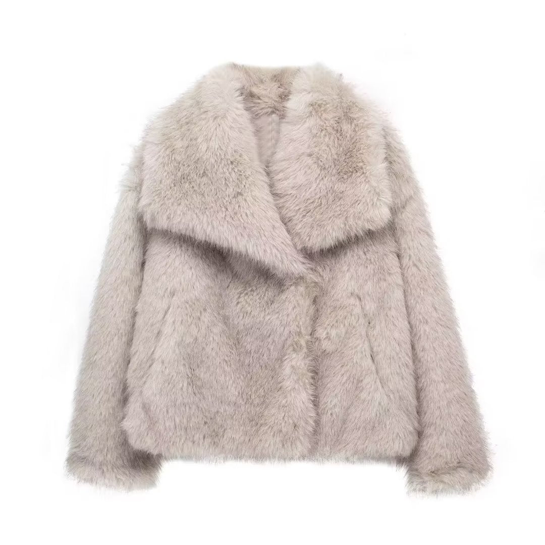 Annalise Faux Fur Coat - www.Shopthatapp.com