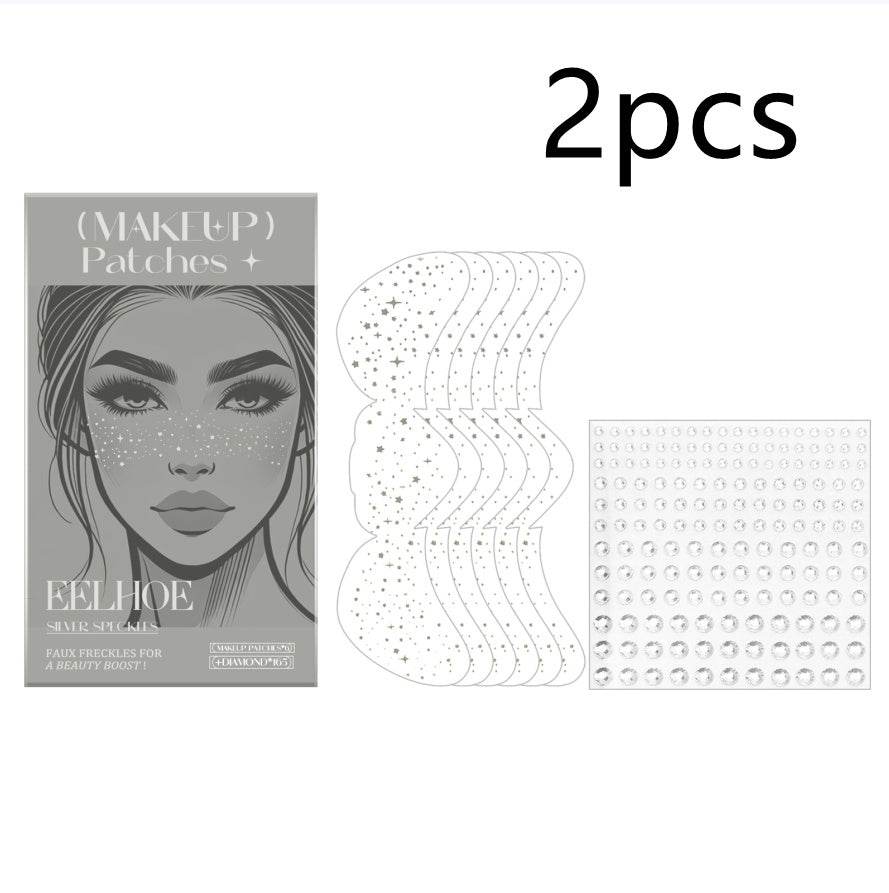 Glitter freckles - Speckles Makeup Patches - Easy Freckles - www.Shopthatapp.com