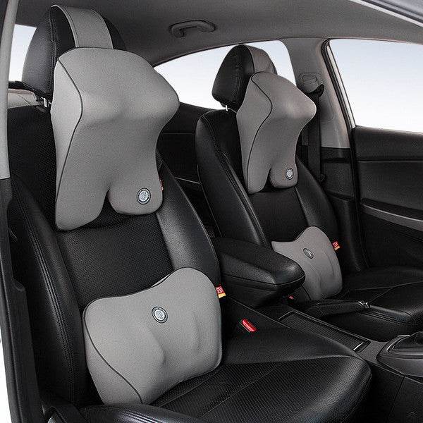 Adjustable Driving back Support Lumbar pillow and Neck support 2pcs - www.Shopthatapp.com