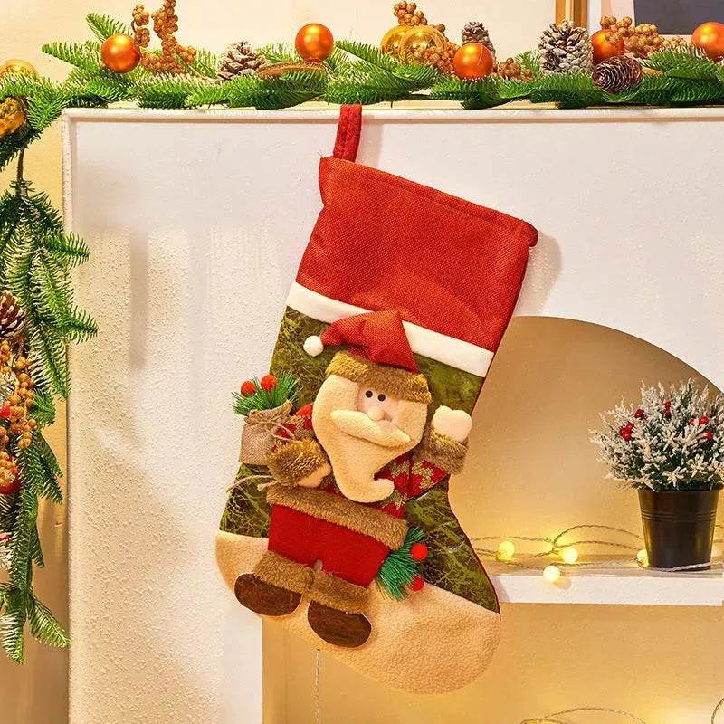 Christmas Decorations Large Cartoon Candy Bag - www.Shopthatapp.com