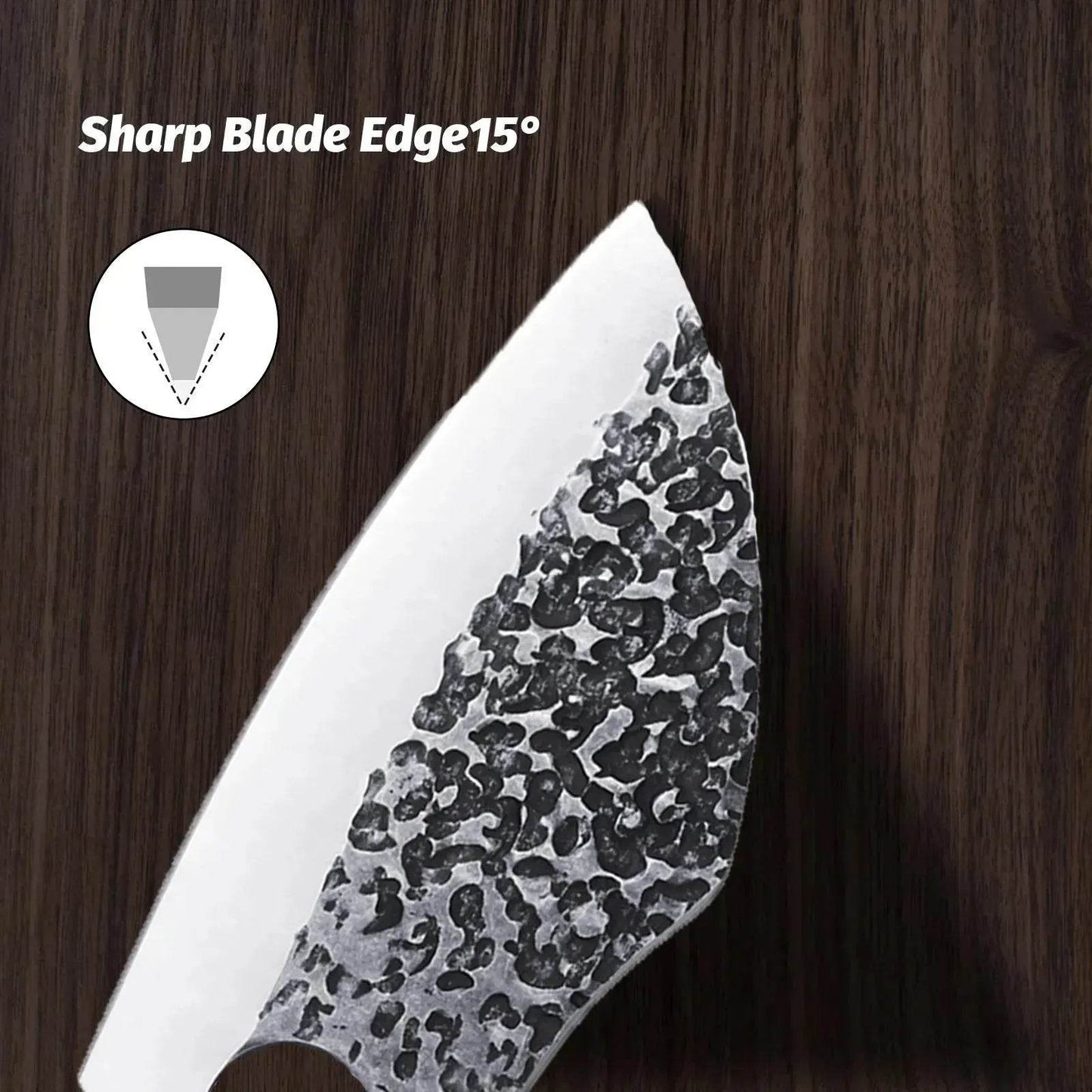 Vikings and Hand Forged Meat Cleaver Professional Chef Knife - www.Shopthatapp.com