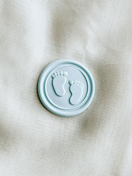 Baby Feet wax seal - Set of 9 - www.Shopthatapp.com