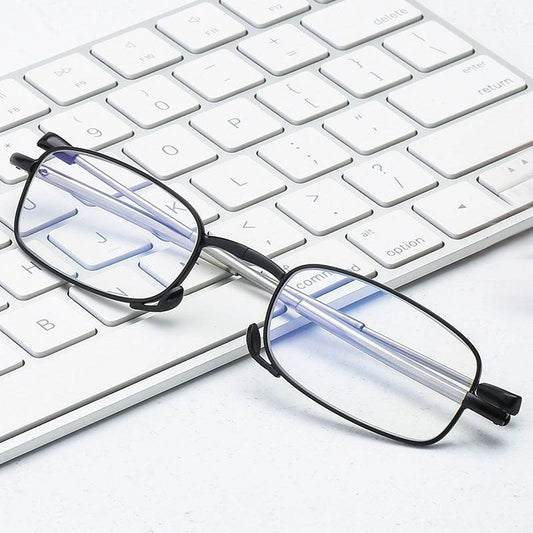Foldable And Portable Retractable Reading Glasses - www.Shopthatapp.com