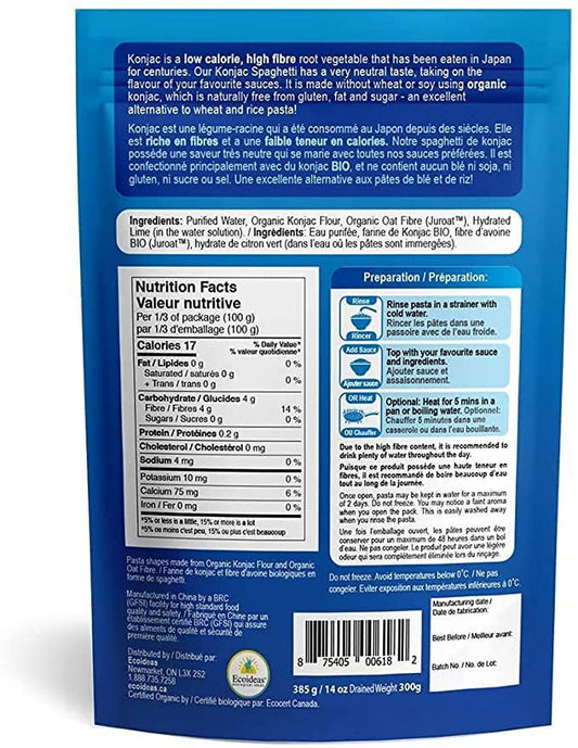 Better Than Foods Organic Konjac Pasta Spaghetti (385g) - www.Shopthatapp.com