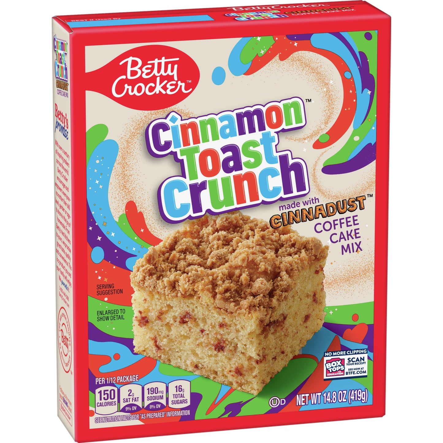 Betty Crocker Cinnamon Toast Crunch Coffee Cake Mix 419G - www.Shopthatapp.com