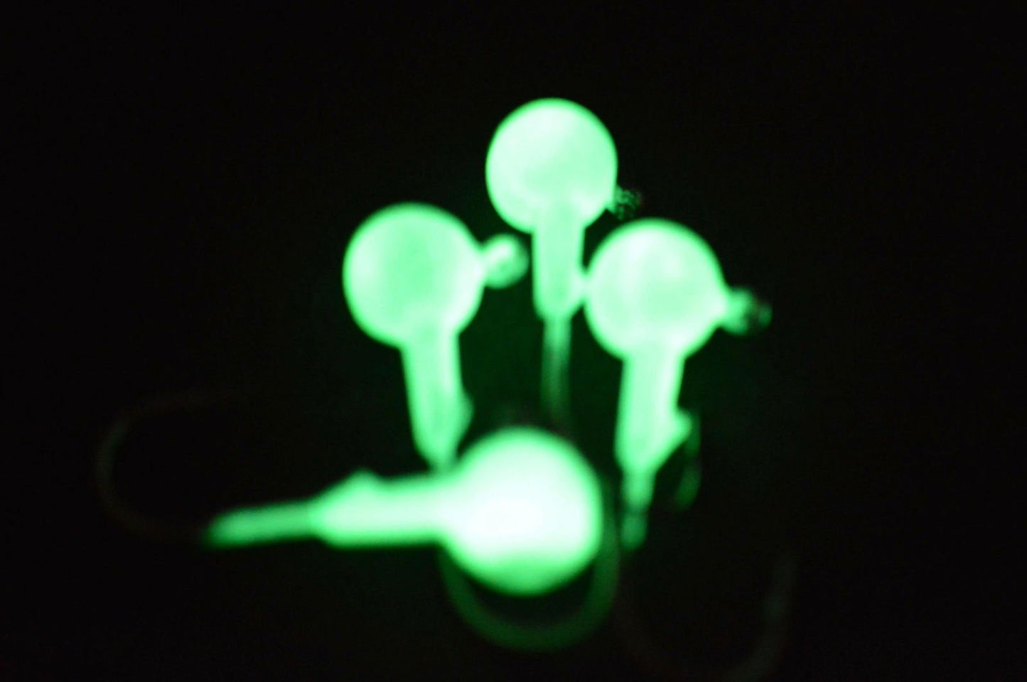 Big Sky Ball Jigs 3/8oz Glow 4/pack - www.Shopthatapp.com