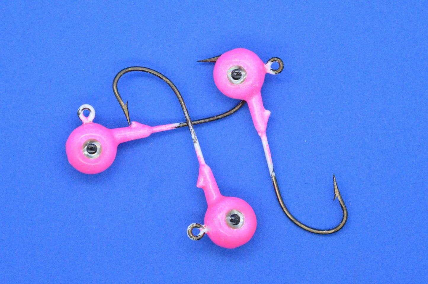 Big Sky Titan 3/8oz Heavy Duty Jig Heads Glow 3/pack - www.Shopthatapp.com