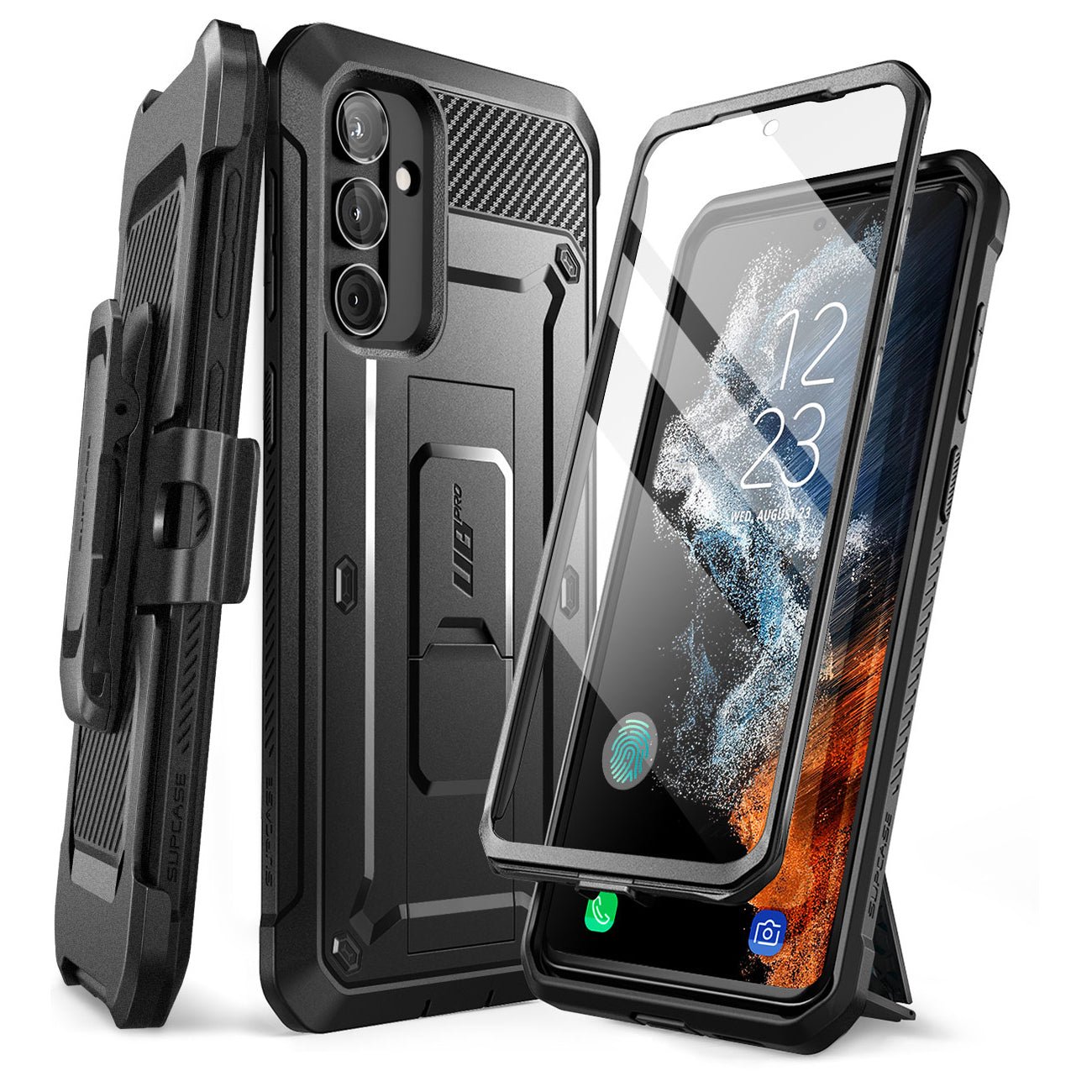 Galaxy A34 Unicorn Beetle PRO Rugged Holster Case-Black - www.Shopthatapp.com