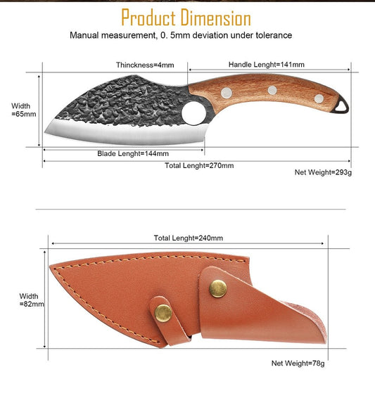 Butcher Stainless Steel Knife - www.Shopthatapp.com