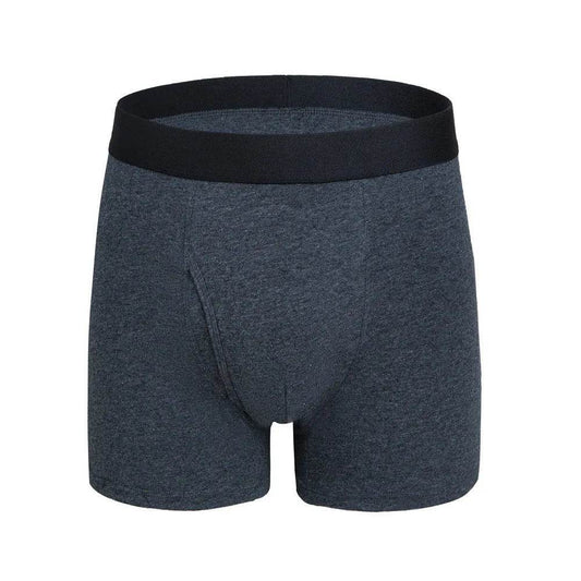 Large Size Men's Cotton Boxer Briefs with pouch Underwear - www.Shopthatapp.com