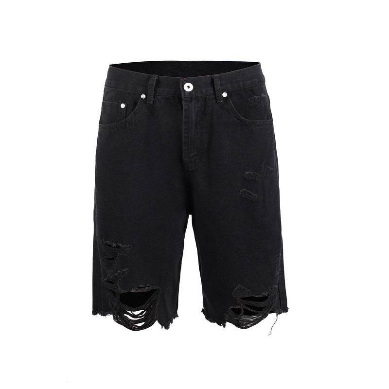 Loose Dad Denim Shorts Men Jeans - www.Shopthatapp.com