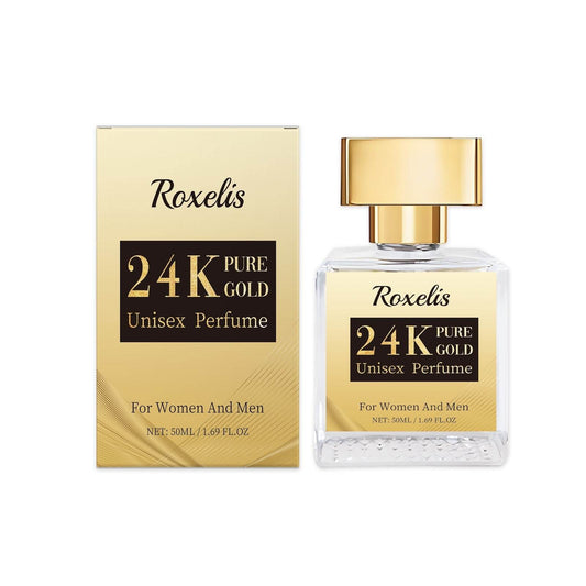 ROXELIS 24K PURE GOLD Unisex Perfume Long Lasting Charm Perfume - www.Shopthatapp.com