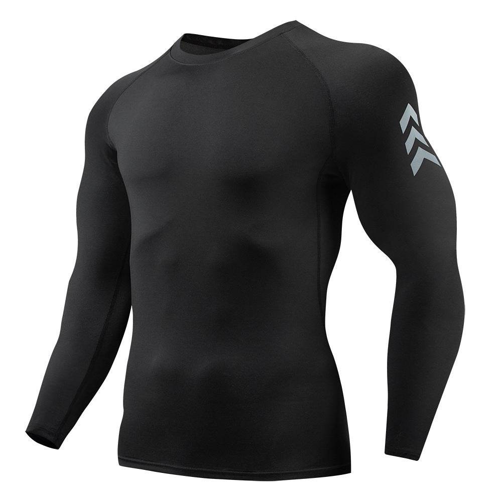 Men's Sports Quick-drying Long sleeve Workout Fitness T-shirt top - www.Shopthatapp.com