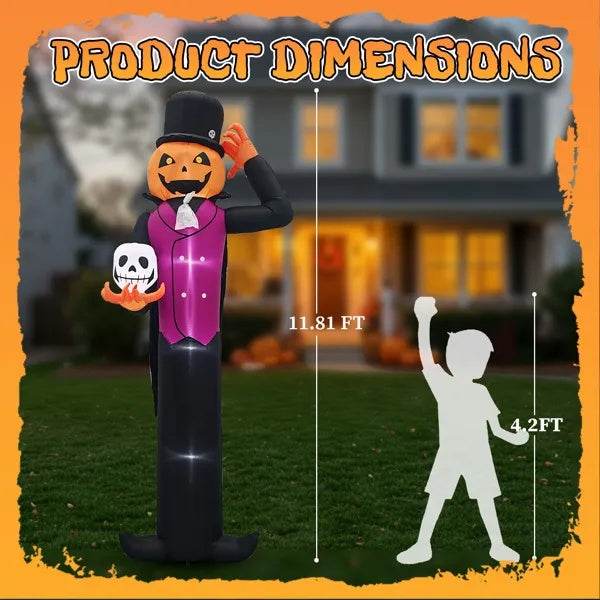 12FT Giant Halloween Inflatable Blow Up Decorations - www.Shopthatapp.com