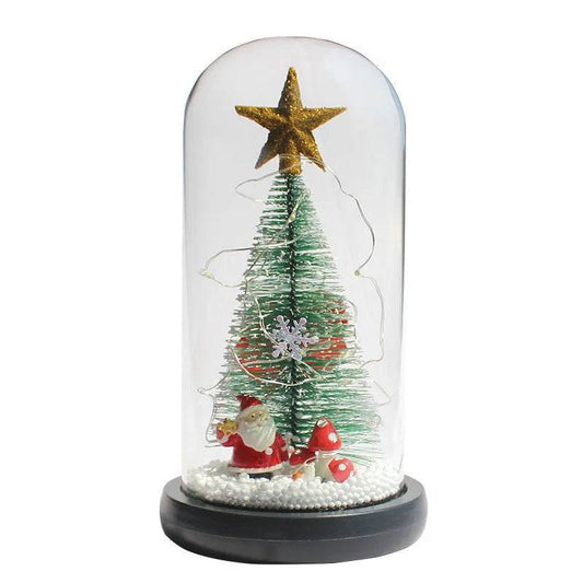 Creative Christmas Gifts Cedar Window Decorations - www.Shopthatapp.com