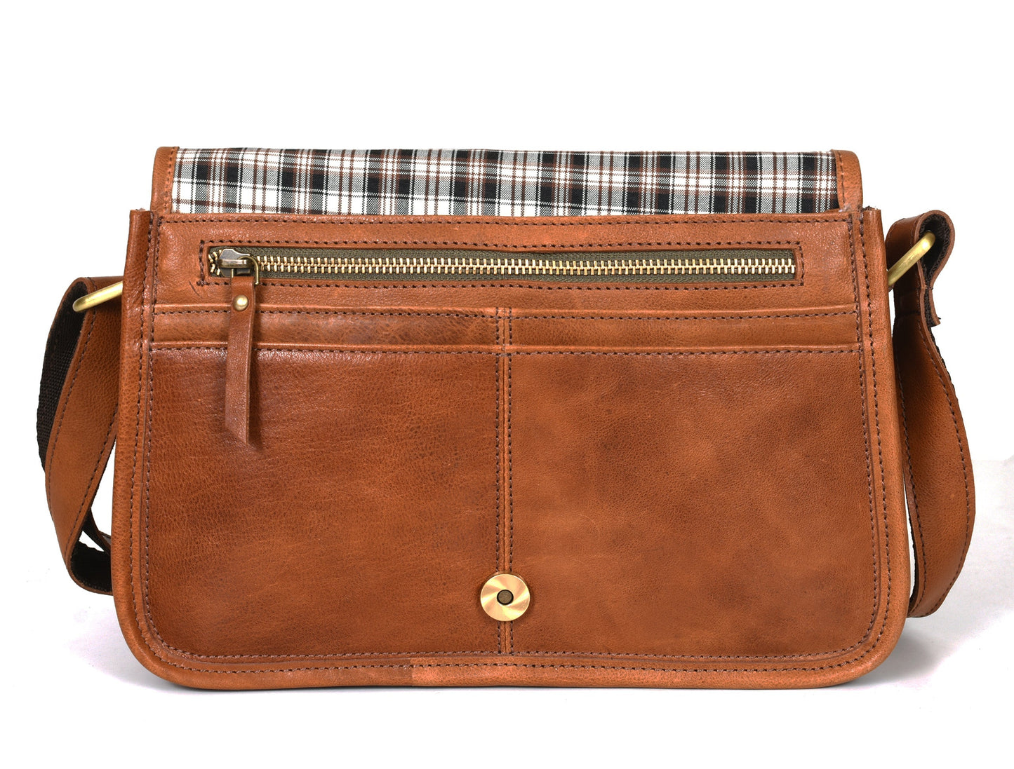 Calgary Leather Cross Body Bag - www.Shopthatapp.com