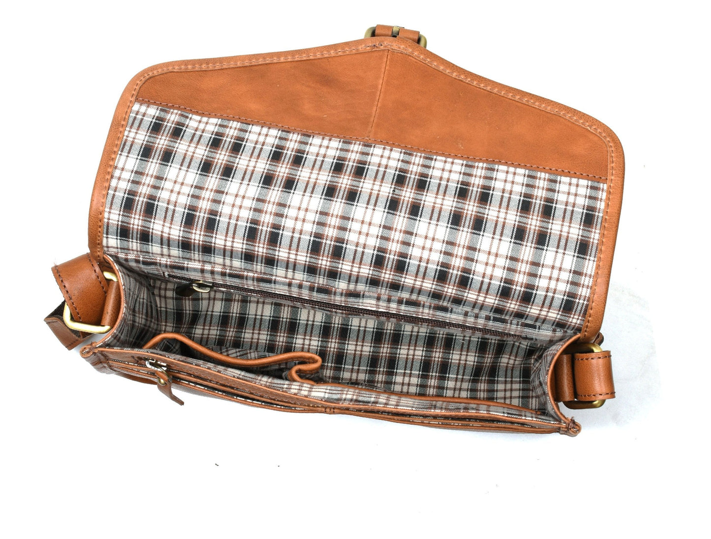 Calgary Leather Cross Body Bag - www.Shopthatapp.com