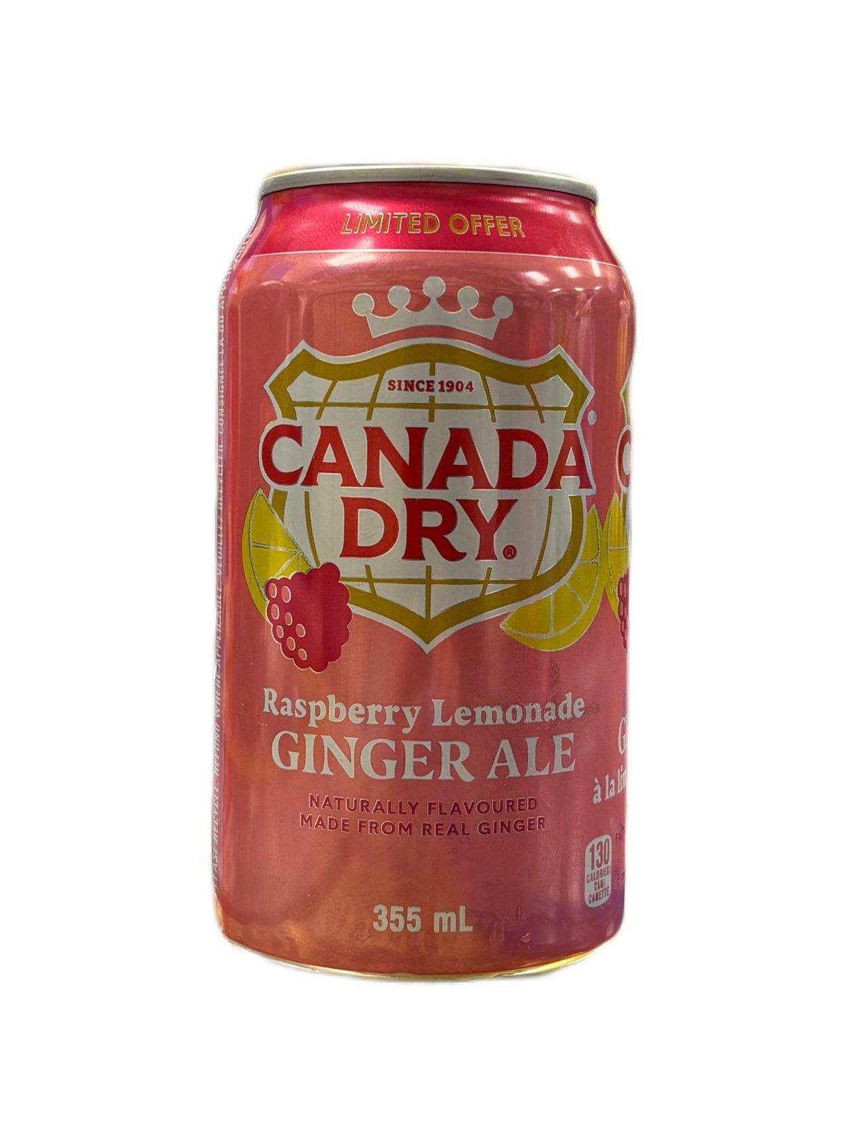 Canada Dry Raspberry Lemonade Ginger Ale 355ML - www.Shopthatapp.com