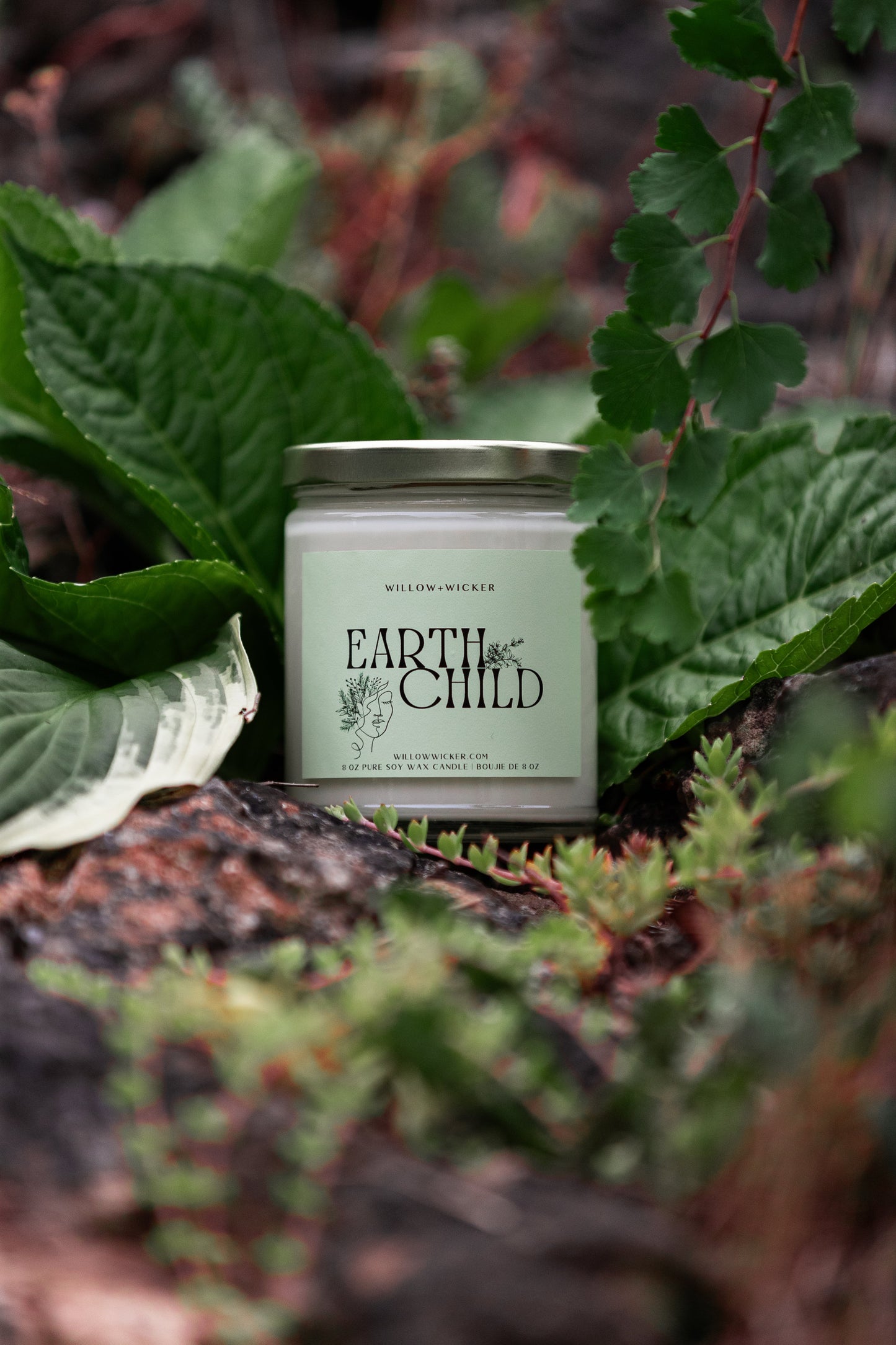 Bougie en cire de soja Earth Child