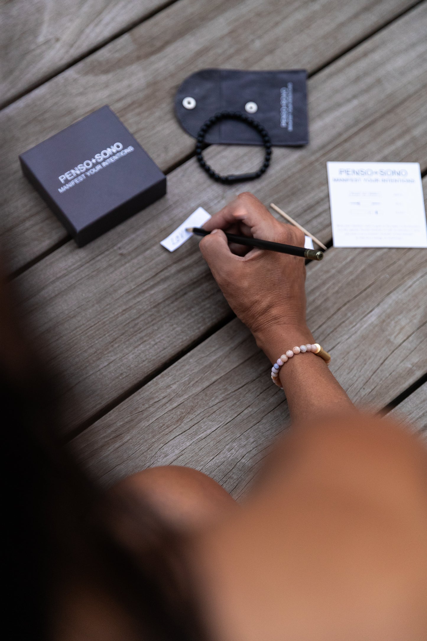 Bracelet d'intention en œil de tigre