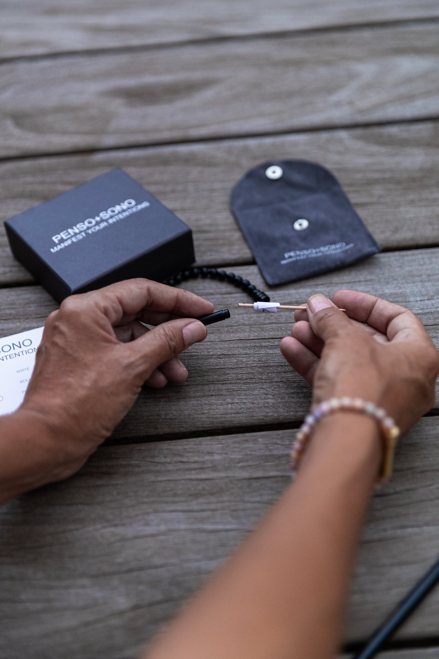 Bracelet d'intention en œil de tigre