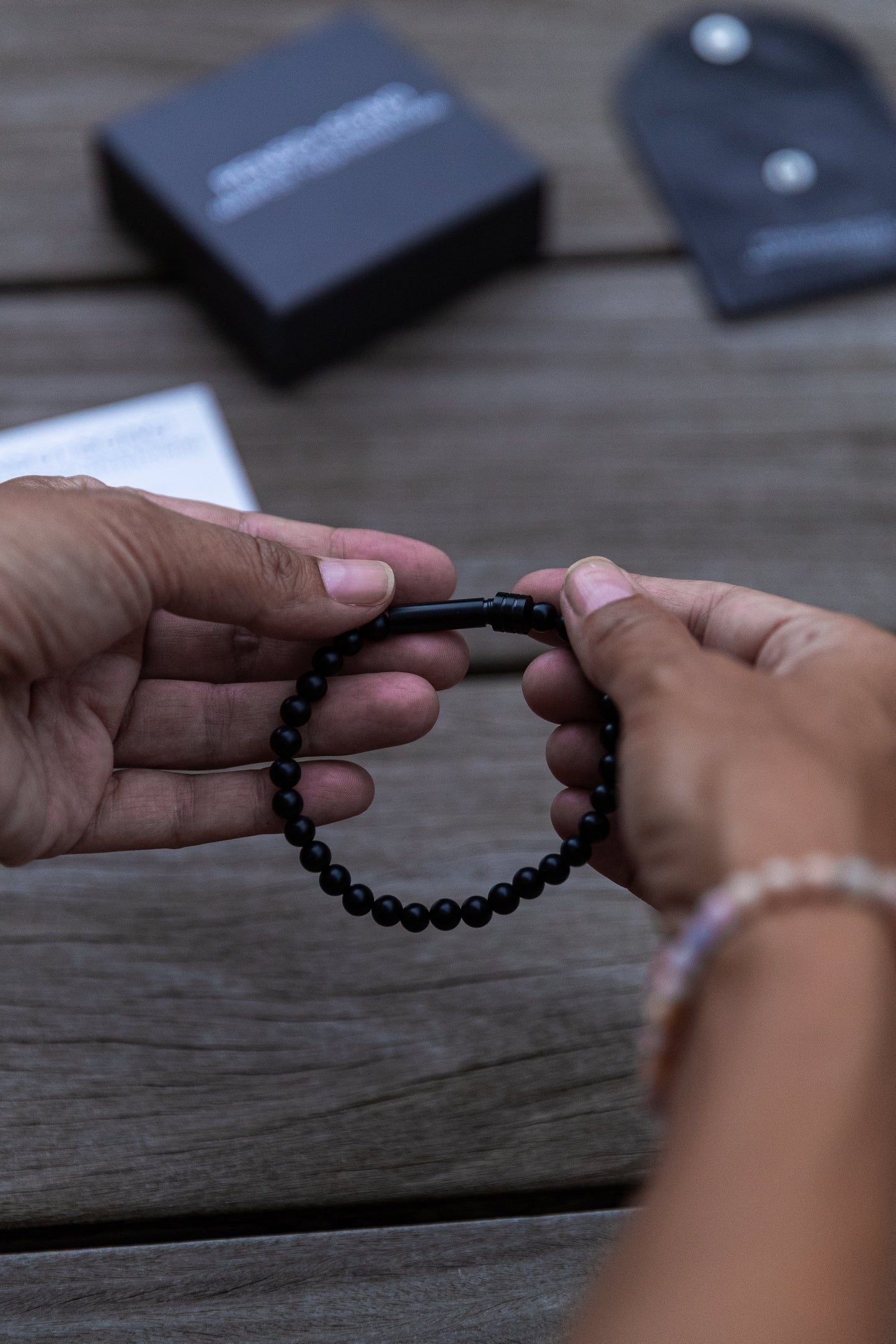 Bracelet d'intention en œil de tigre