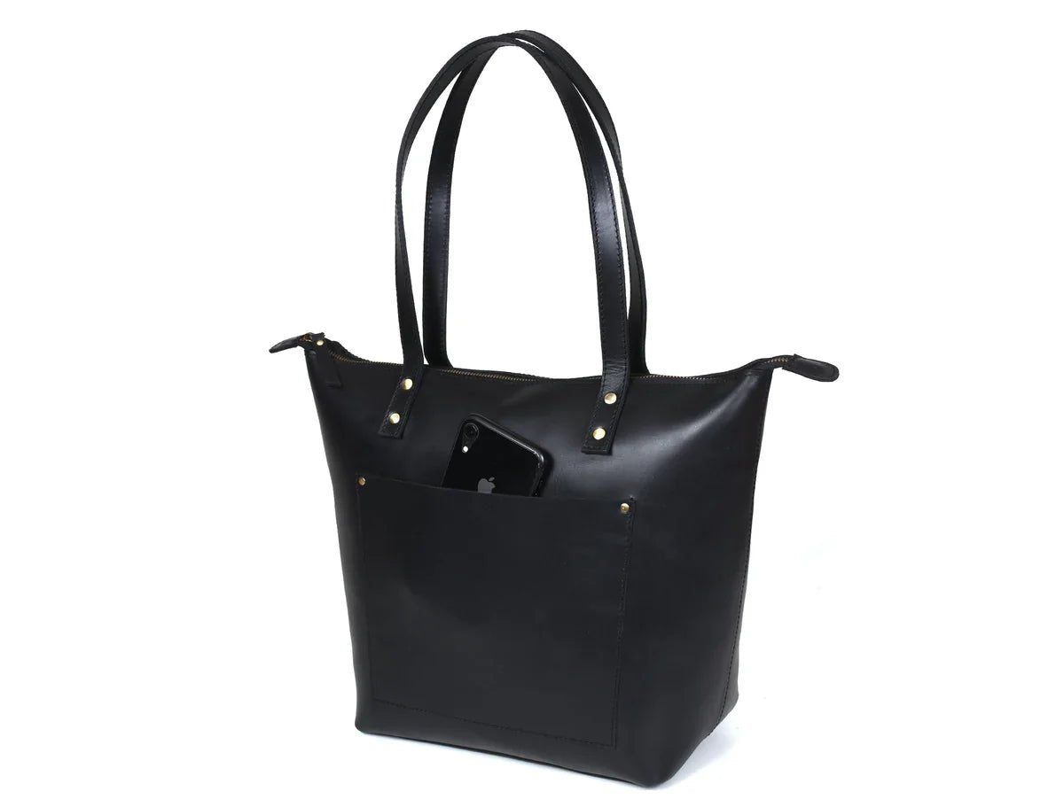 Cassidy Leather Tote Bag - www.Shopthatapp.com