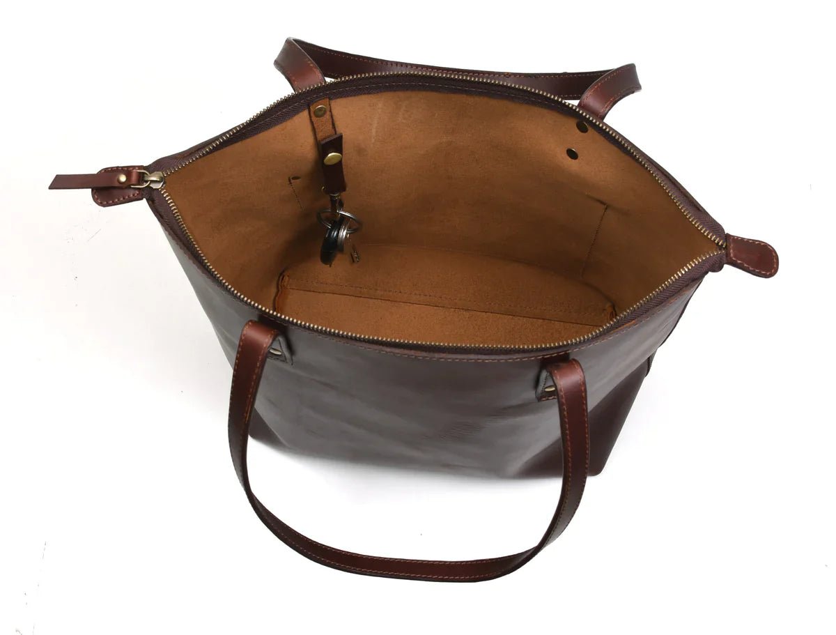 Cassidy Leather Tote Bag - www.Shopthatapp.com