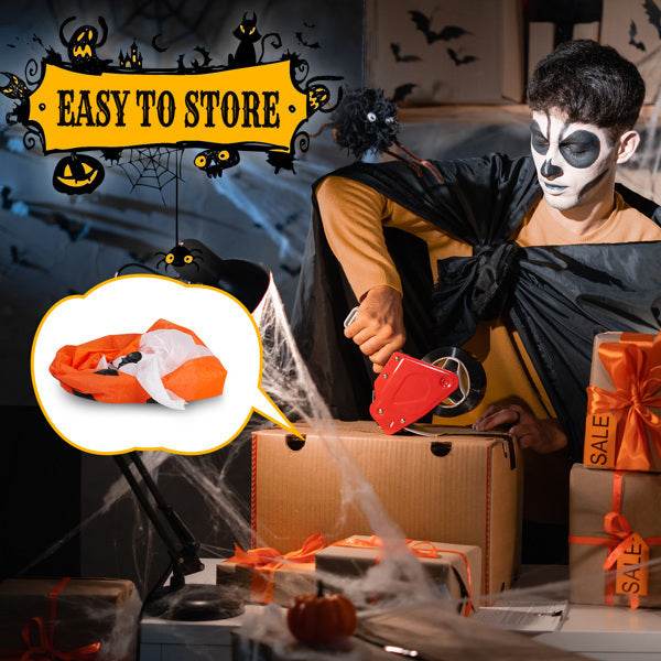 Halloween decorations - 5.9 FT Halloween Inflatable Pumpkin Ghost Outdoor Decorations - www.Shopthatapp.com