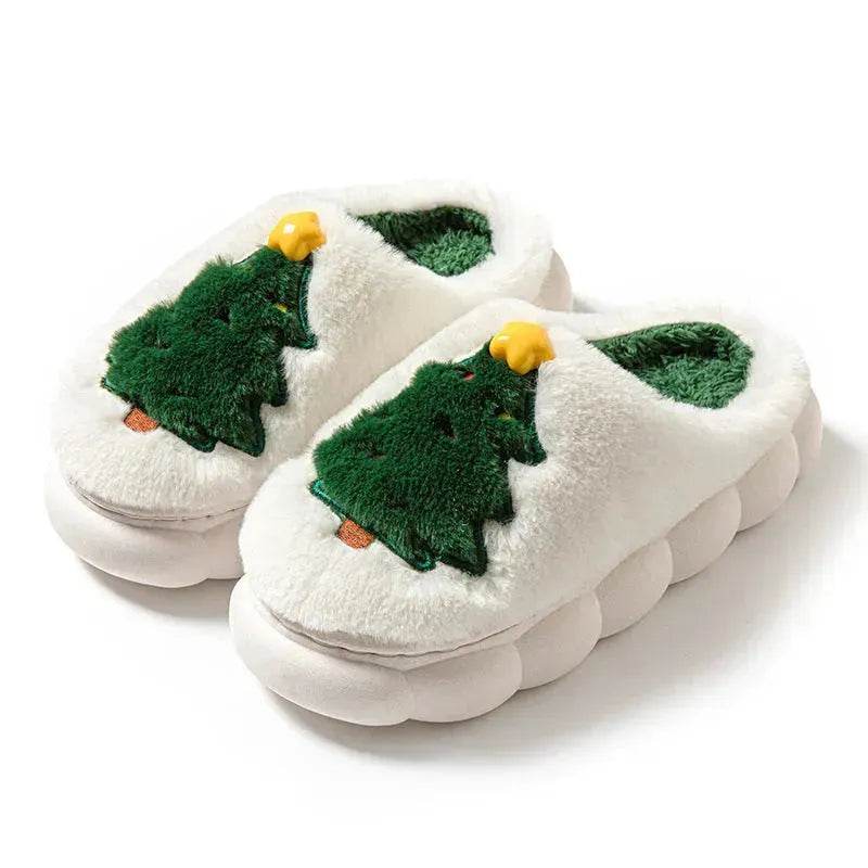 Christmas Tree Women's Home Slippers - www.Shopthatapp.com